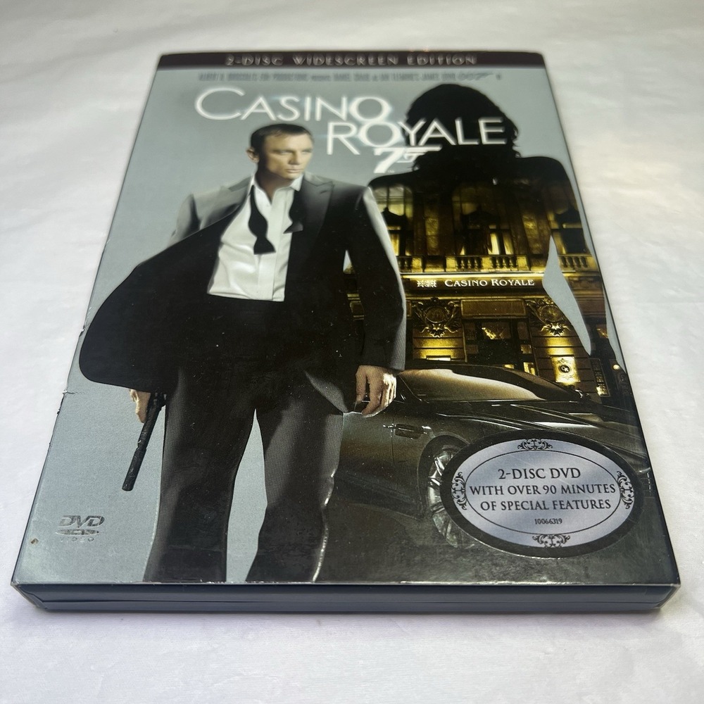 Casino Royale 007 DVD - 2006, 2-Disc Full Screen Edition Slipcover, Daniel Craig